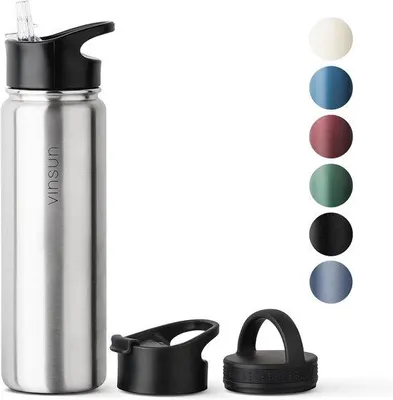 Produktbild von Isolierte Edelstahlwasserflasche 750ml Sport Trinkflasche