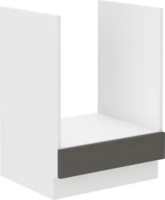 Immagine prodotto di Armadietto per fornelli LAJLA - larghezza 60 cm, grigio / bianco