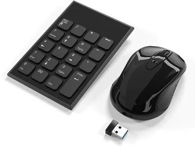 Productafbeelding van Solidchoice - Draadloze Numerieke Toetsenbord en Muiskombinatie, Ultra-Dun