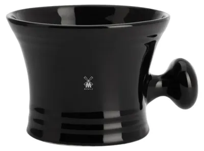 Obrázek produktu pro Porcelánová mísa na holení. Barva: černá