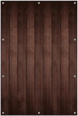 Produktbild von Wallario Outdoor-Poster für Garten oder Balkon, Motiv Holzmuster - Oberfläche mit Holzmaserung VII, in ca. 100 x 150 cm