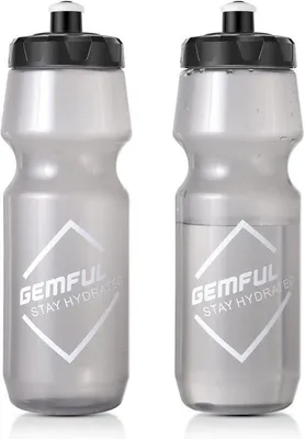 Immagine prodotto di Borraccia sportiva da 750 ml, trasparente, senza BPA