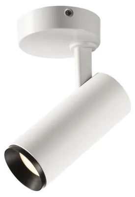 Produktbild von SLV 1004118 NUMINOS SPOT PHASE S LED Deckenaufbauleuchte weiss/schwarz 4000K 24°