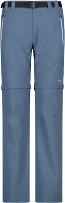 Produktbild von CMP Damen Zip Off Trekking Hose mit Dry Function blau 42