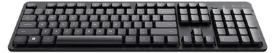Produktbild von Trust Ody II, Volle Größe (100%), Kabellos, RF Wireless, Membran Key Switch, QWERTY, Schwarz