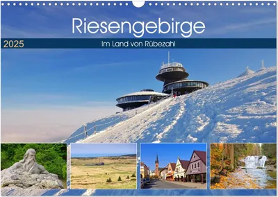 Produktbild von Riesengebirge - Im Land von Rübezahl (Wandkalender 2025 DIN A3 quer), CALVENDO Monatskalender