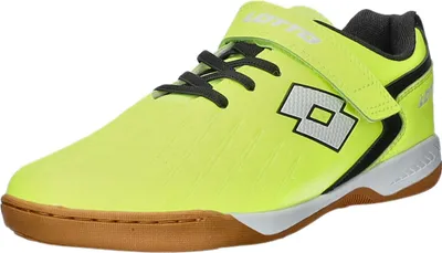 Produktbild von Lotto Lifes Kinder-Sportschuh-Indoorschuh-Hallenschuh DASHER T Gelb-Schwarz-Weiß, Farbe:gelb, EU Größe:37