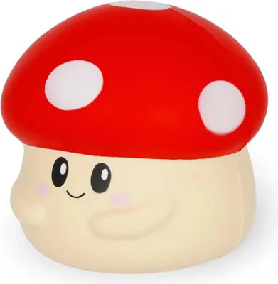Produktbild von Legami Stress Less Anti-Stress Mushrooms, Stressball, Antistressball, Knautschfigur, Squishy, SQIF0018