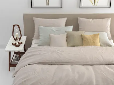 Produktbild von Lino Bettwäsche 135 Sandy Beige