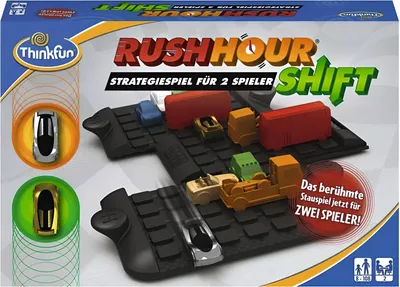 Produktbild von Thinkfun Familienspiel Logikspiel Rush Hour Shift 76306