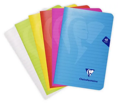 Produktbild von Clairefontaine Mimesys Heft 11x17 24 Bl lin+R