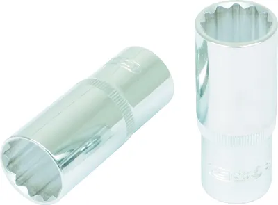 Obrázek produktu pro KS Tools 918.1711-E, Socket, 1/2", Metrický, 1 hlava/hlavy, 17 mm, Chrom Vanadová ocel