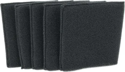 Produktbild von vhbw 5x Staubsaugerfilter Ersatz für Einhell 2351134 Filter für Staubsauger - Schaumstofffilter Schwarz