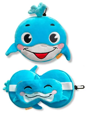 Image de ZZNW Jouet Dolphy Dolph - Billy Brown Zoonap Peluche dauphin