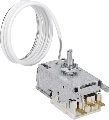 Produktbild von easyPART passend für K57-L5537 RANCO Thermostat Kühlthermostat Kühlgerät Kühlschrank ALTERNATIV Liebherr 6151190 900mm Kapillarrohr 3x4,8mm AMP inkl. Kappillarrohrschutzschlauch