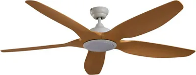 Produktbild von Lucande LED-Deckenventilator Omendo, weiß, DC, leise, CCT