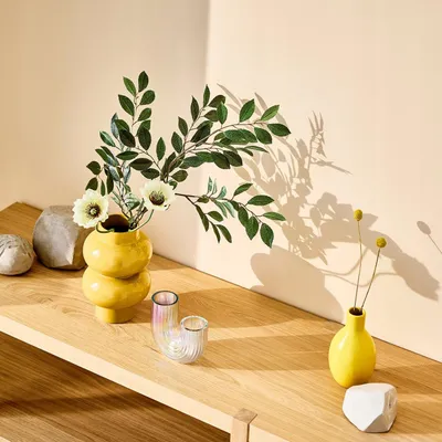 Produktbild von IKEA SMYCKA Künstliche Blume Mohn weiß 51 cm Dekoration