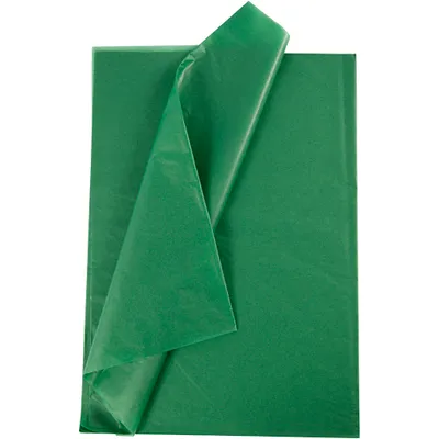 Produktbild von Creativ Company Seidenpapier, Blatt 50x70 cm, 17 g, grün, 25 Blatt 1 Karton