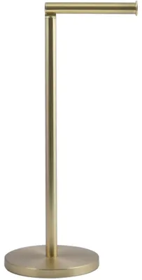 Produktbild von MSV Toilettenpapierhalter Behalter - Metall - gold - 54 cm