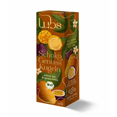 Obrázok produktu pre Čokoládové guľôčky - marakujový krém 38g