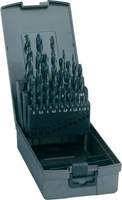Produktbild von Gühring Spiralbohrer-Satz D338N aus HSS, 25-teilig, 1-13,0 mm
