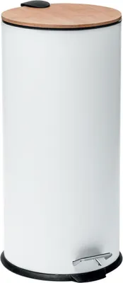 Obrázek produktu pro Eazy Living Odpadkový koš s pedálem 30 l Cici White