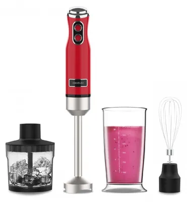 Produktbild von Cecotec Stabmixer Power RetroRed 1200MAX Cream&Crush