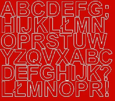 Produktbild von Selbstklebende Buchstabenaufkleber, 3 cm, rot, glänzend