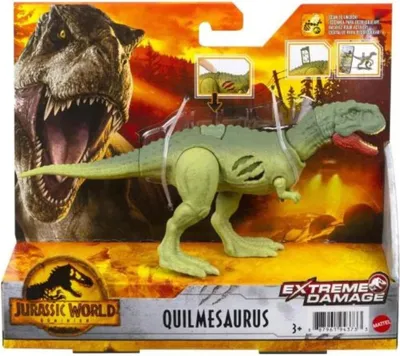 Produktbild von Mattel GWN13 Jurassic World Extreme Damage Feature Dino Quilmesaurus