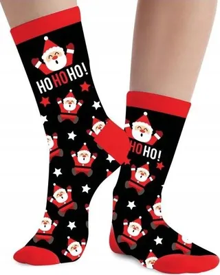 Obrázok produktu pre Vianočné ponožky Santa Claus Vianočný darček ponožky 37-41