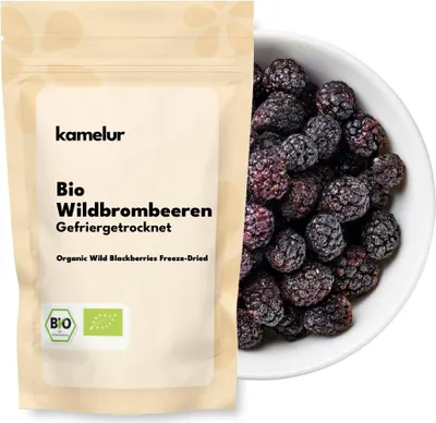 Image de Mûres sauvages bio entières 250 g lyophilisées