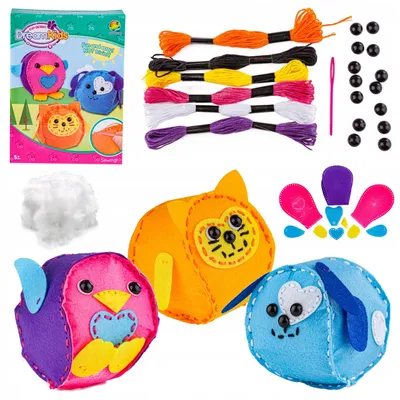 Produktbild von DK Näh-Set Maskottchen Kreatives Bastelset zum Nähen
