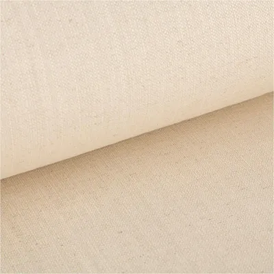 Produktbild von Jacquardstoff Meterware Baumwolle Leinen Struktur natur 2,80m