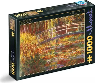 Image de D-Toys Puzzle Monet Art - Pont japonais 1000 pièces Puzzle