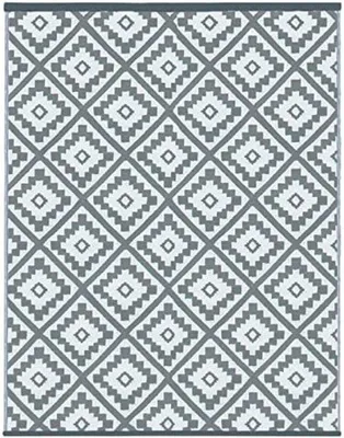 Image de Tapis Bahamas, gris, 270 x 470 cm
