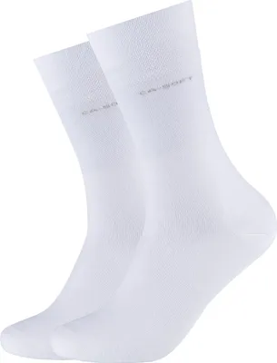 Produktbild von Camano Uni-Socken 2 Paar mit Softbund weiß 35 - 38