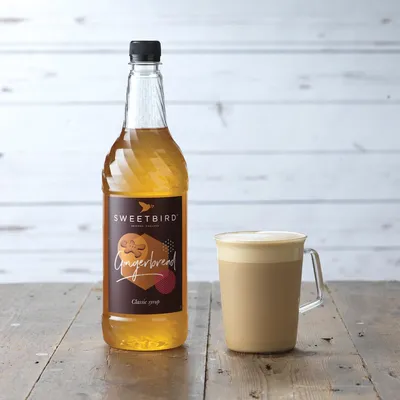 Obrázek produktu pro Kávový sirup Sweetbird, příchuť perníků, 1 l