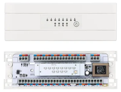 Verkabelungszentrum 8 Zonen, AC 230 V, 10 A, für Fußbodenheizung