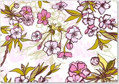 Produktbild von Tulup® Glas-Bild - 100 x 70 - Wandbild aus Glas - Wandkunst - Wandbild hinter gehärtetem Sicherheitsglas - Blumen & Pflanzen - Kirschblüten - Rosa