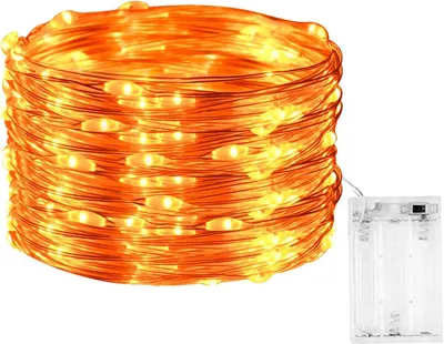 Image de Guirlande lumineuse miniature pour Halloween, fonctionne sur piles
