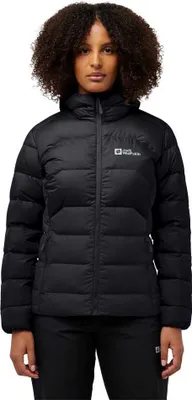 Produktbild von JACK WOLFSKIN ATHER DOWN HOODY W RDS black black L