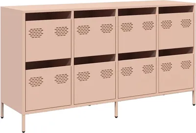 Produktbild von Sideboard Rosa 135x39x73,5 cm Kaltgewalzter Stahl
