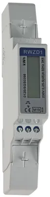 Produktbild von Wechselstromzähler für DIN Trägerschiene 1-phasig 5A 161-300V 1TE digital LCD