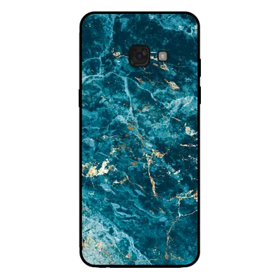 Image de Smartphonica Coque pour Samsung Galaxy A5 2017 avec impression marbre - Coque arrière TPU design marbre - Bleu