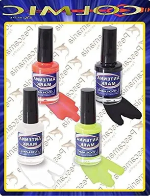 Productafbeelding van Dobbers Lak - Antenne Verf - Vissen Zichtbaarheid - Fluorescerende Kleur - 10 g - Geel