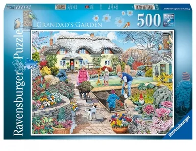 Obrázek produktu pro Ravensburger - Puzzle 500 Grandads Garden