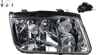 Produktbild von Scheinwerfer passend für VW Bora 1J2 10/98-05/05 Rechts Leuchtmit. m. Stellmotor 1J0941295B 1J0941295F 9948336 1J0941295C 6X0941295 6X0941295D Johns