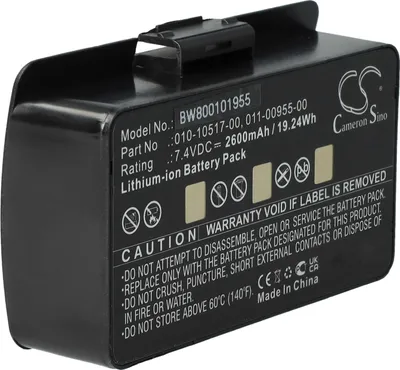 Produktbild von vhbw Akku Ersatz für Garmin 010-10517-00, 010-10517-01, 011-00955-00, 01070800001 für GPS Navigation Navi (2600 mAh, 8,4 V, Li-Ion)