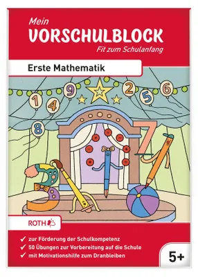 Zdjęcie produktu dla ROTH Mein Vorschulblock "Erste Mathematik" DIN A5