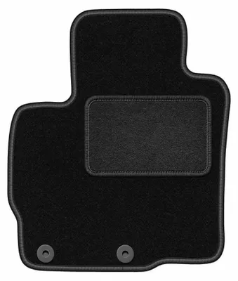 Produktbild von Fahrermatte Velours für Mitsubishi Outlander III 2012- (SUV) – 1-tlg, Schwarz, passgenau – Wielganizator LUX